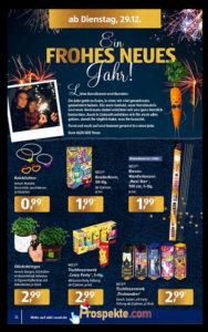 Aldi Süd Silvester Feuerwerk Prospekt 2020/2021 Alle neuen Prospekte
